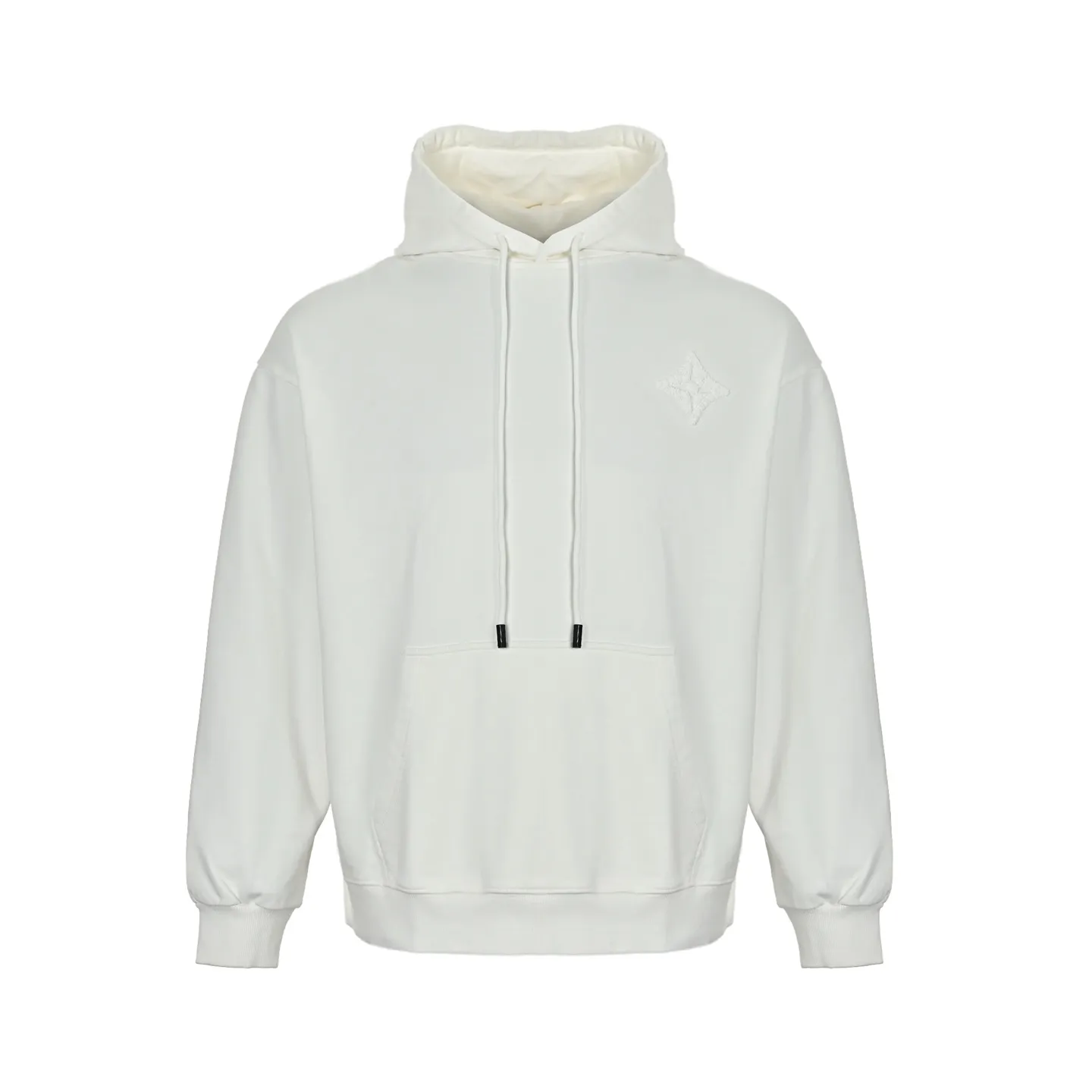 Louis Vuitton/Louis Vuitton dark woven letter logo embroidered hooded sweatshirt